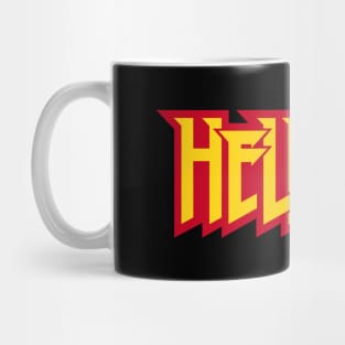 HELLBOY - letters gold 2.0 Mug